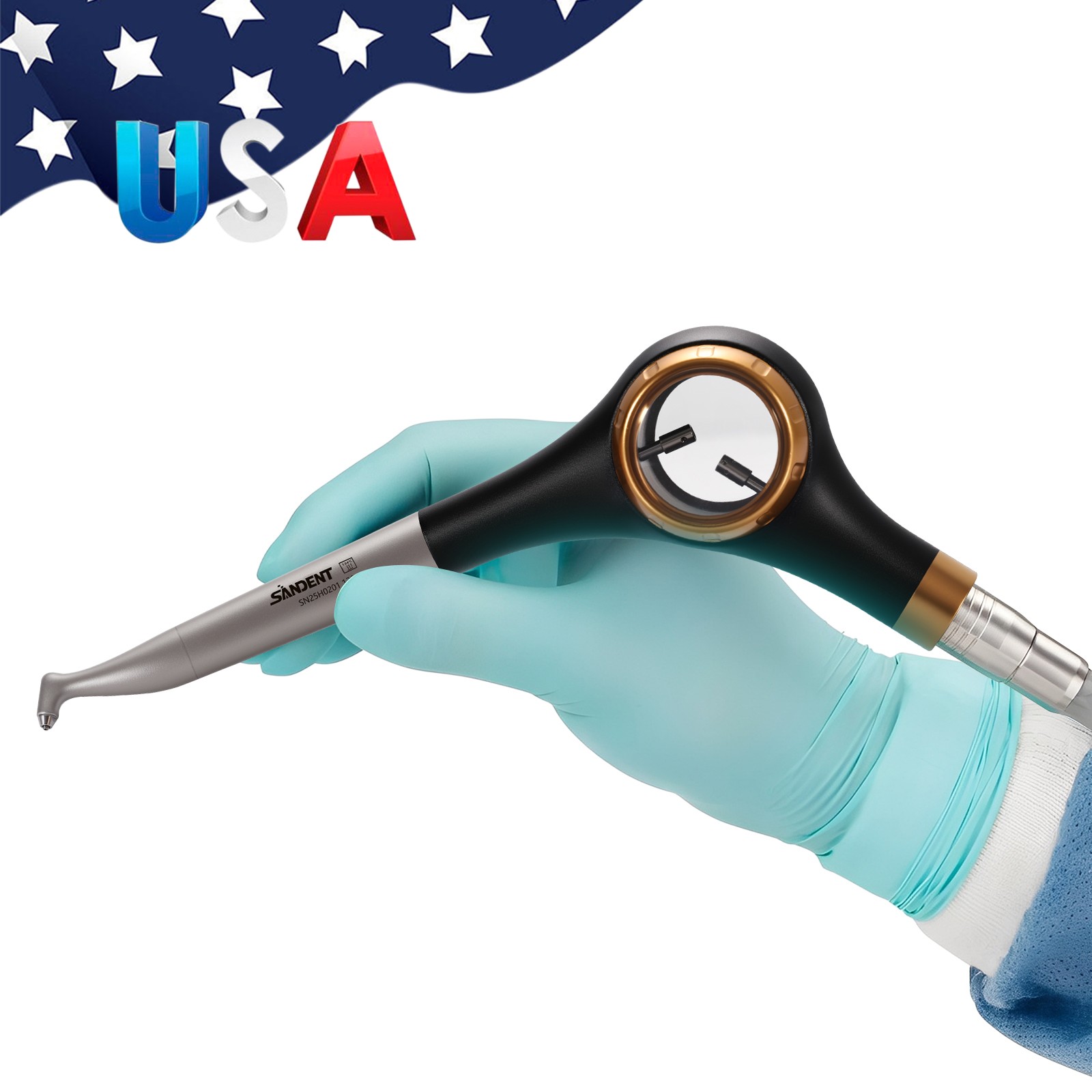 Woodpecker Style Dental Air Polisher AP-H Supragingival Polishing Handpiece