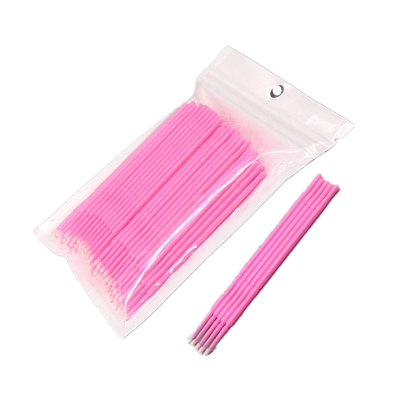 Dental Micro Applicators Disposable Makeup Eyelash Brush Swab Mascara Wand