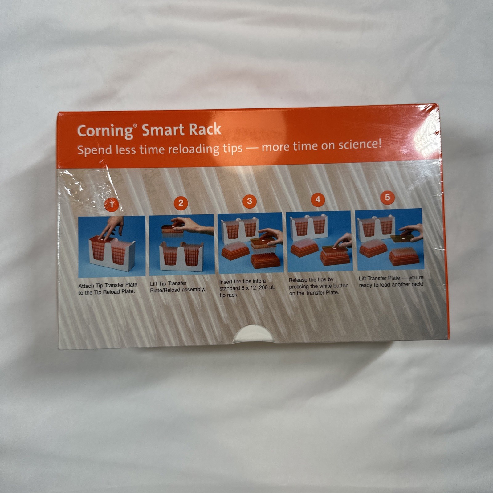 Corning 4786 Smart Rack Reload System 1-200µL Pipet Tips Tip Reloading 940/pk