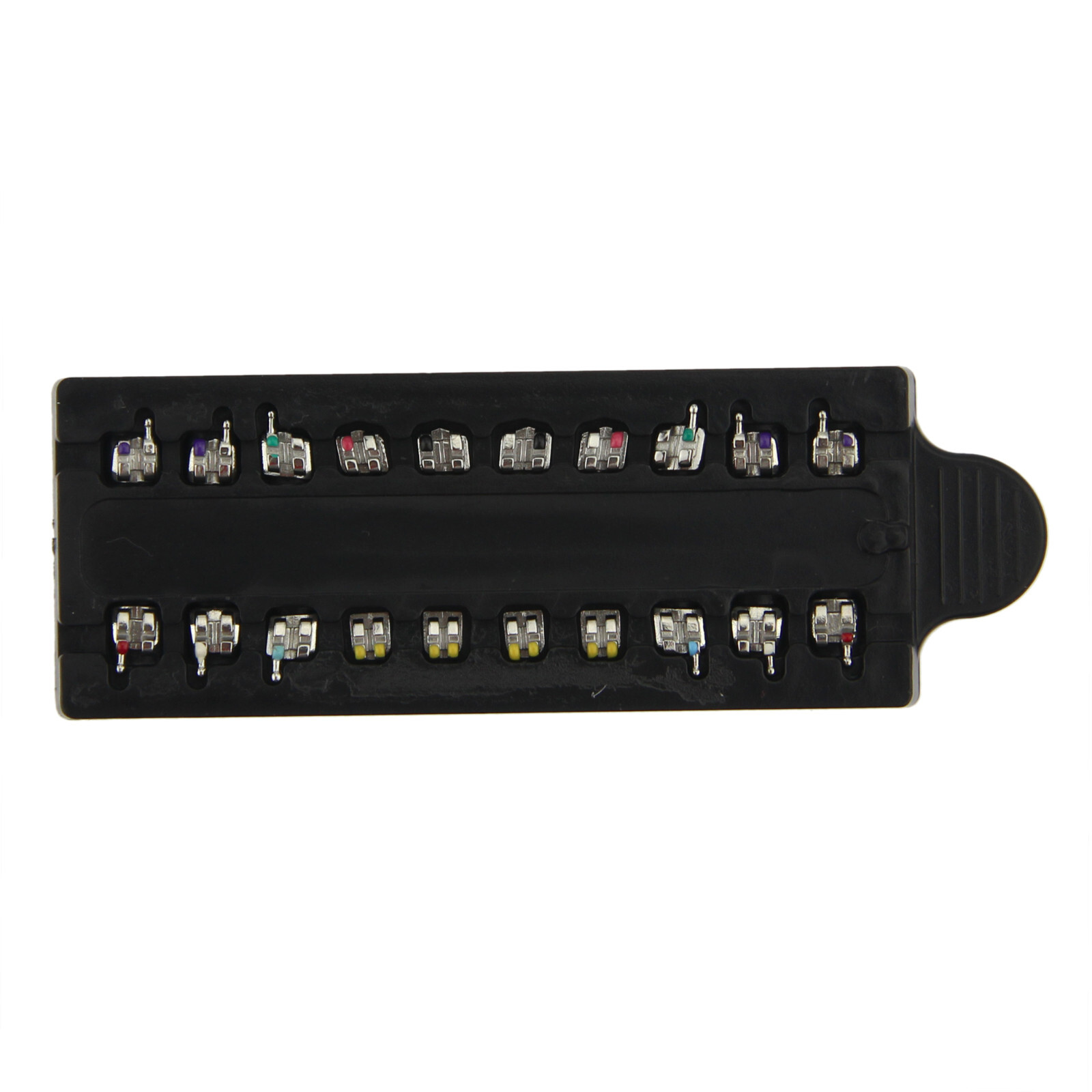 Dental Ortodoncia Braces Brackets Metal MIM Mini 022 018 Roth MBT 345 Hook 5-5