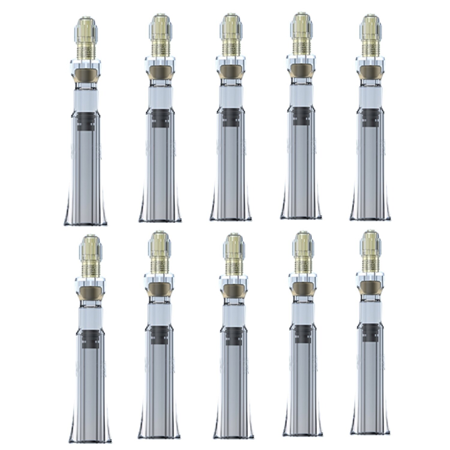 10PC 1.7ML Woodpecker Cartridge for Dental Oral Anesthesia Device Star/Super Pen