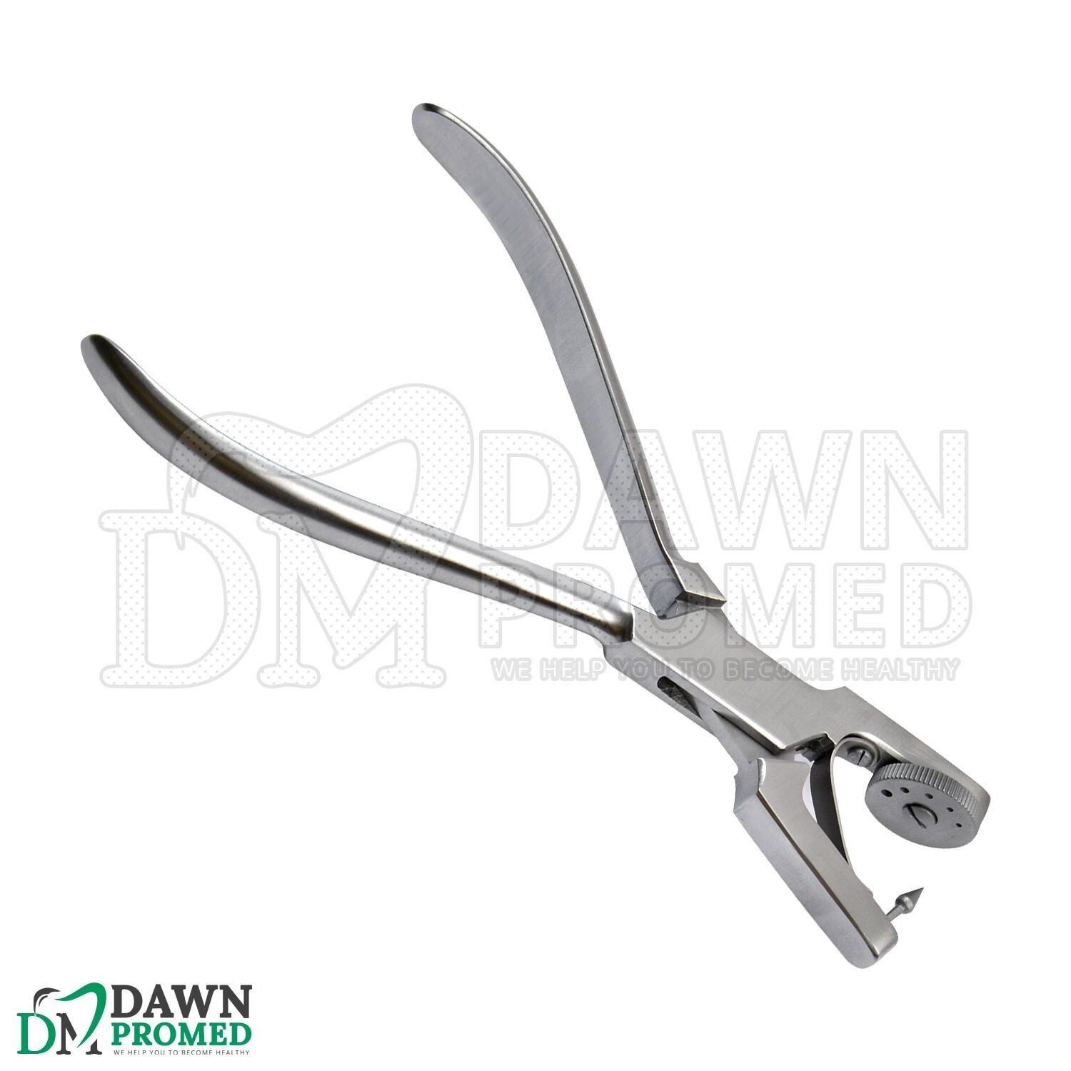 Ainsworth Rubber Dam Punch Rotatory 5 Hole Dental Endodontic Clamp Plier German