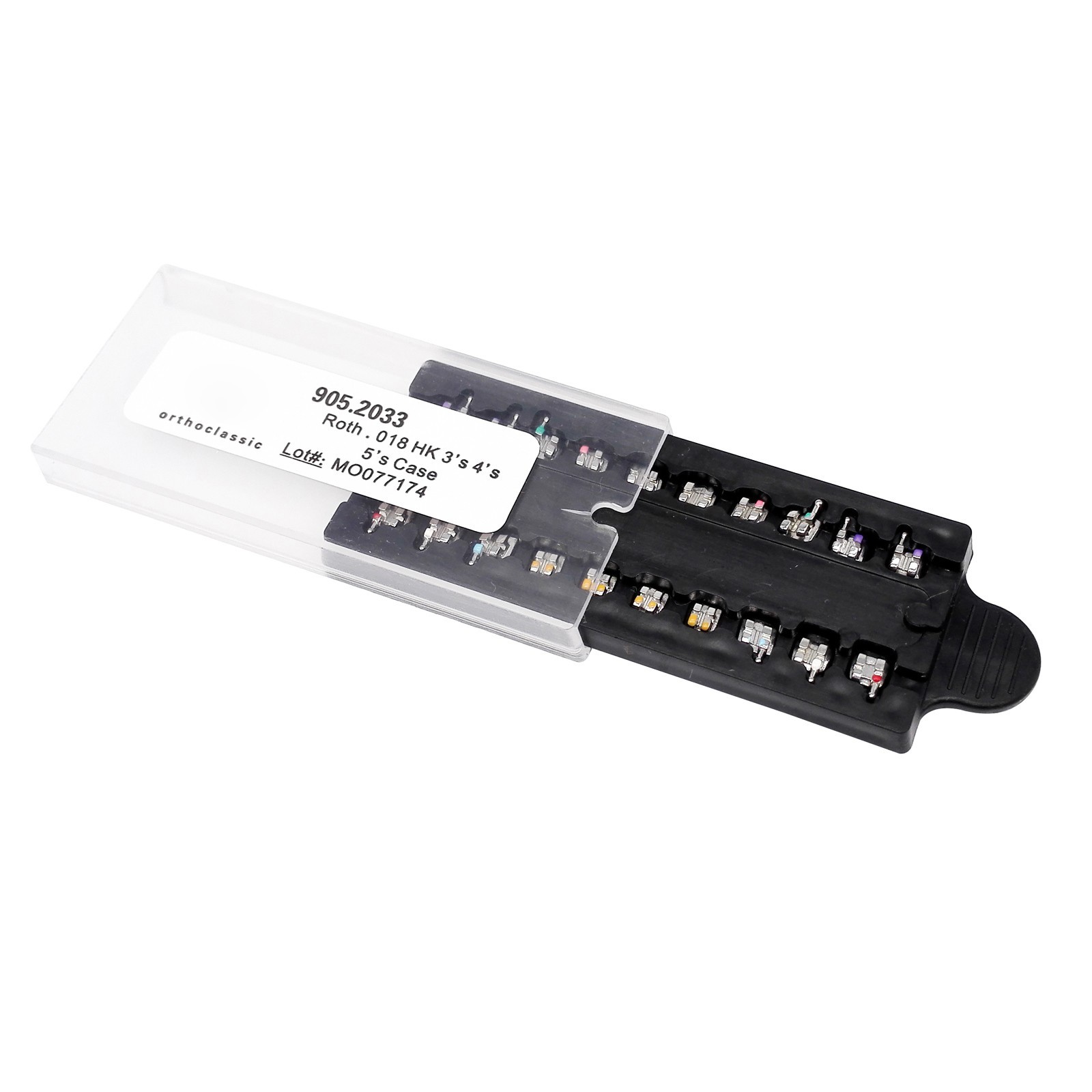 Dental Orthodontic Monoblock MIM Bracket Mini Roth/ MBT 018/ 022H /Adhesive Bond