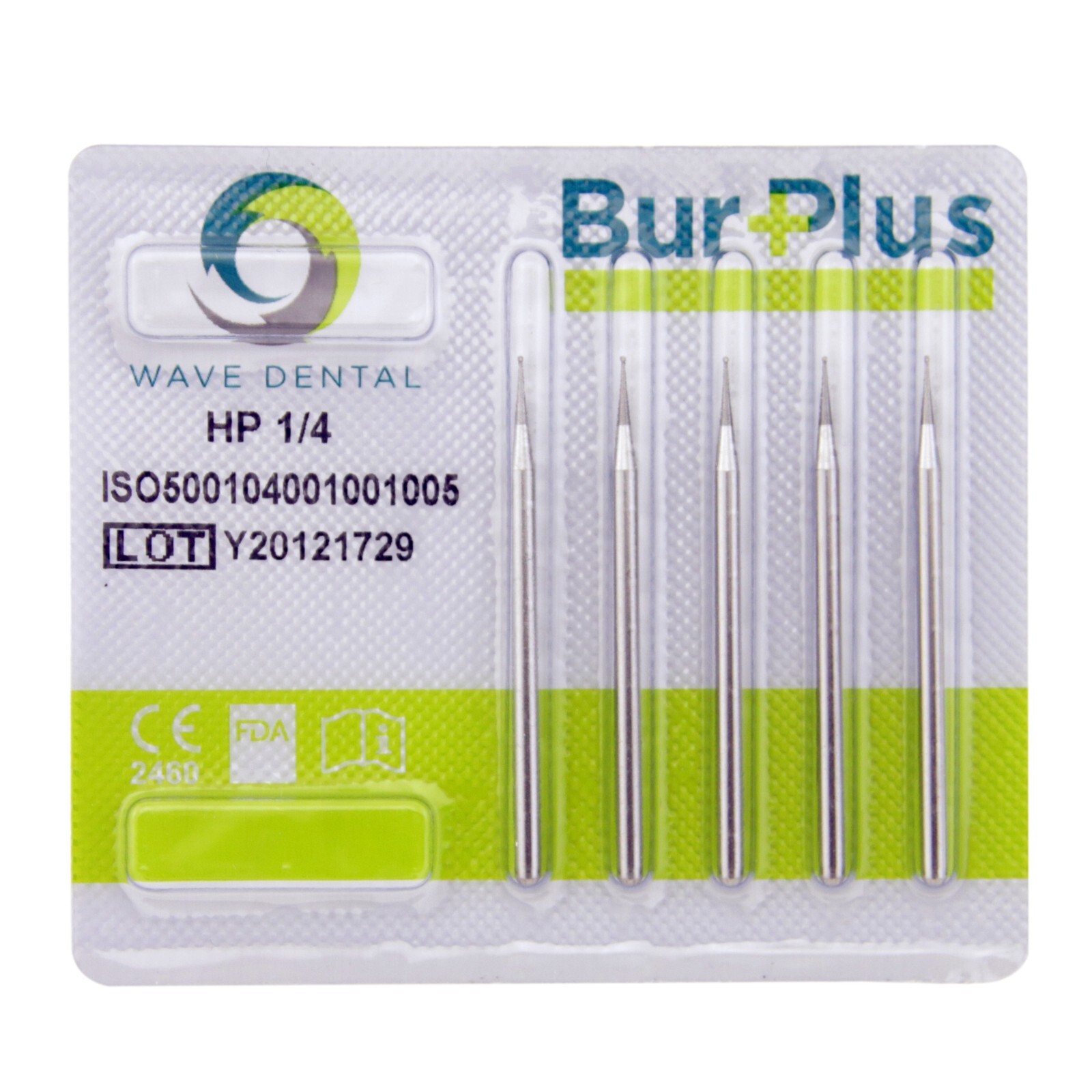 Wave Dental Surgical Straight Handpiece Bur HP Shank 44.5mm Round Taper Fissure