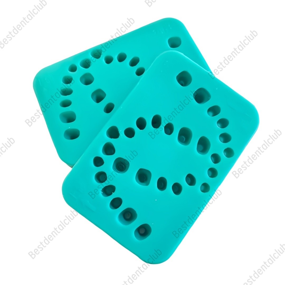 Dental Customizable Silicone Former Practice Mold Gingival Cuff Forming Mold