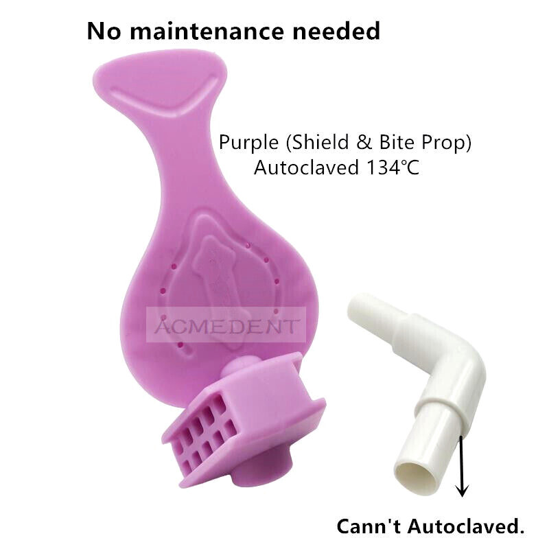 Dental Mouth Props Hands Free Bite Blocks 1Steps Suction Stye Oral Dry Airway