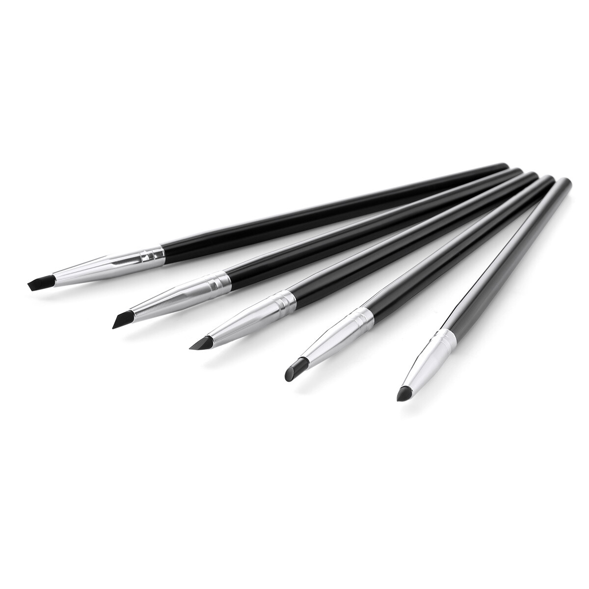 5PCS /Kit Dental Composite Resin brush Porcelain Teeth Silicone Pen Silicone
