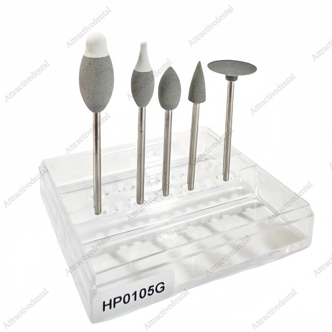 Dental Zirconia Contouring Kit Pre-sintered Zirconia Shaping Burs Polisher Tool