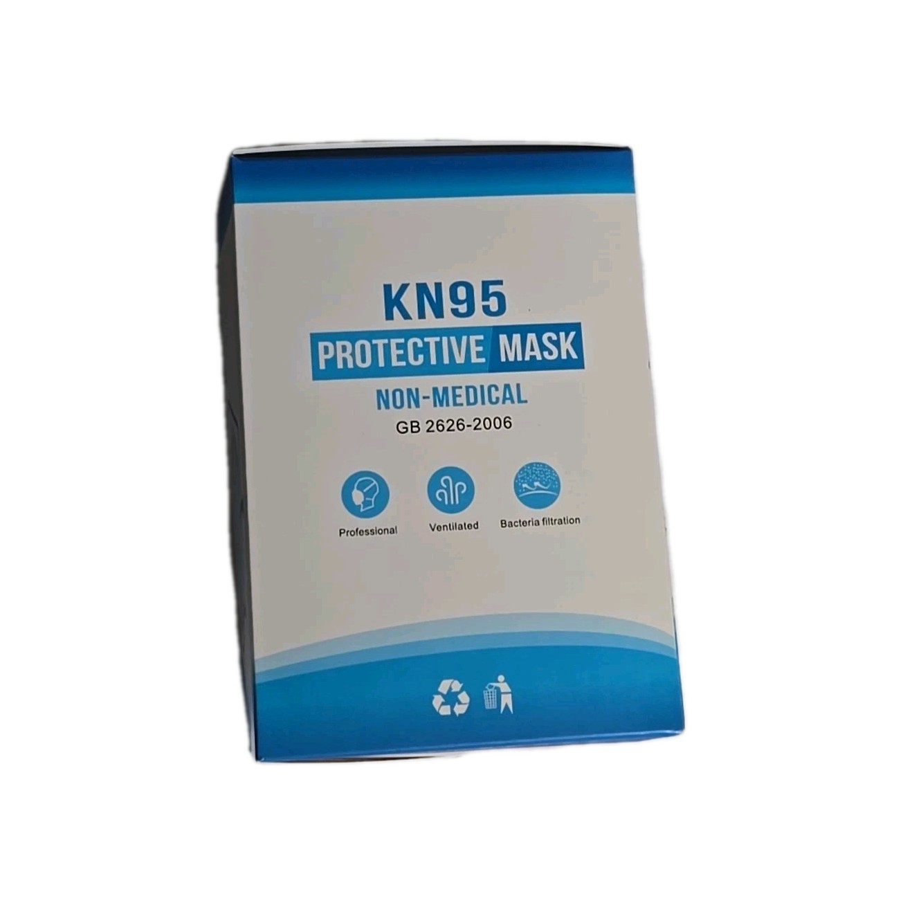 20pcs White KN95 Protective 5 Layer Face Mask BFE 95% Disposable KN95 Mask