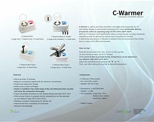 Dentazon/DXM C-Warmer (ALL TYPES) – Anesthetic / Composite Warmer