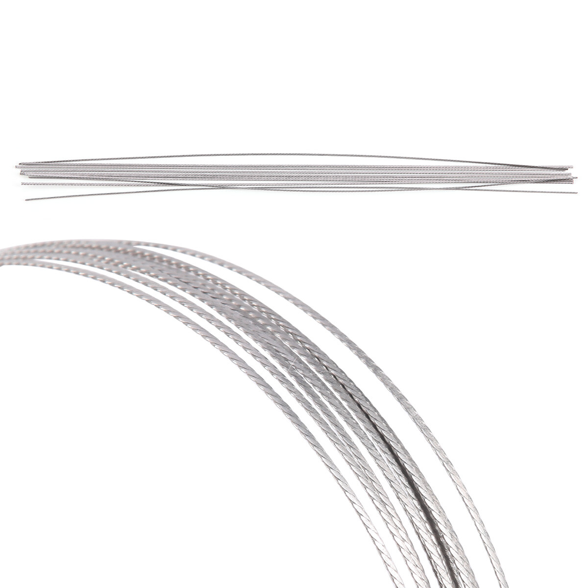 AZDENT Dental Ortho Lingual Retainer Wire Flat Strand Stainless Steel 10Pcs/Pack