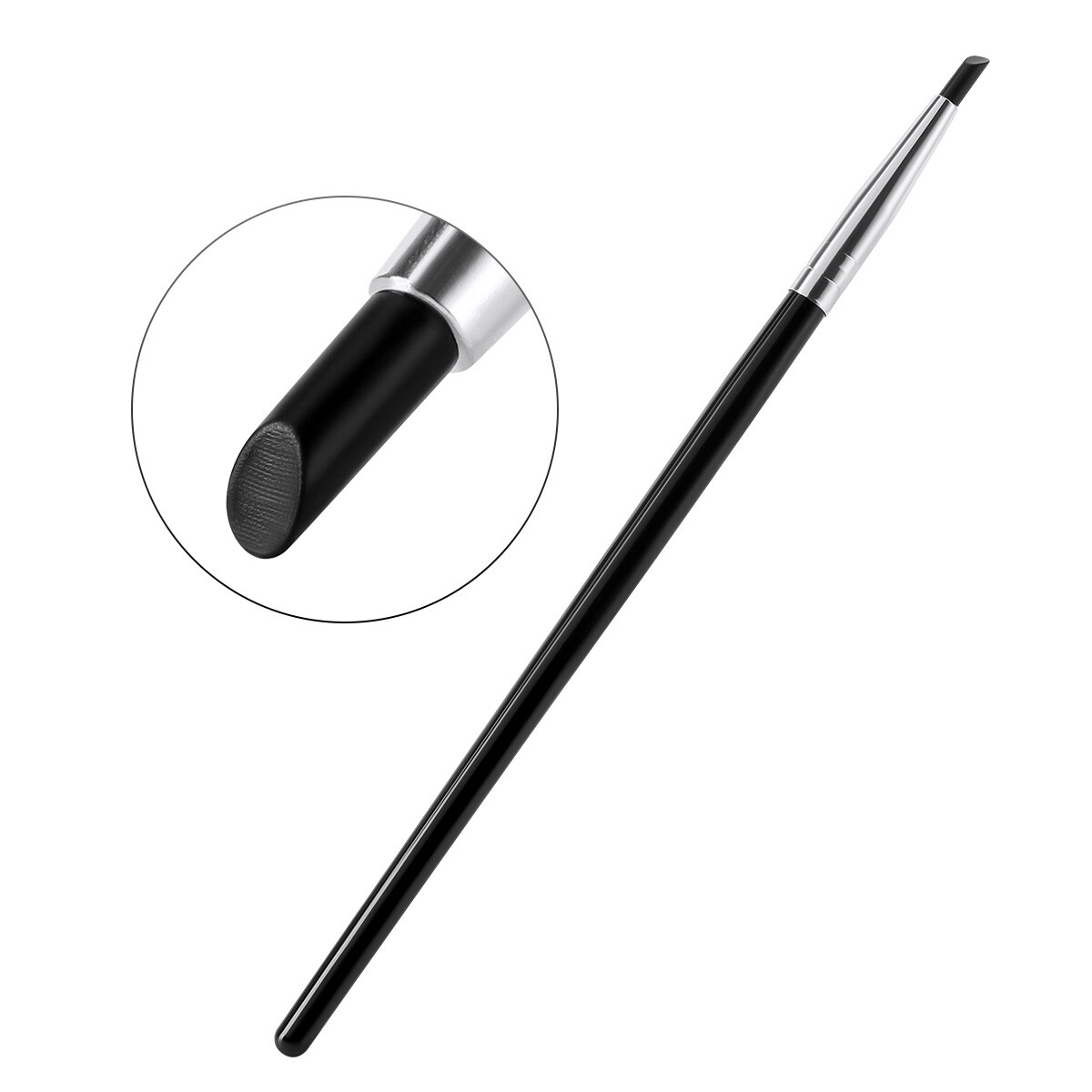 5PCS /Kit Dental Composite Resin brush Porcelain Teeth Silicone Pen Silicone
