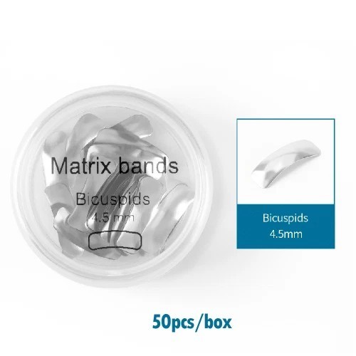 Dental Sectional Contoured Matrices Matrix Bands M2/M3/M4/M5/M6/M7/M8/M9 8 Types