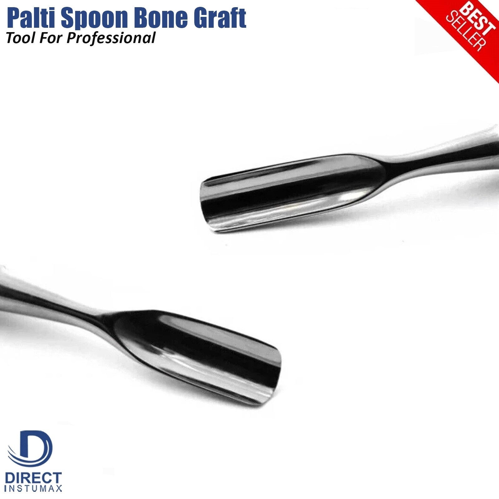 Dental Palti Spoon Graft Bone Augmentation Applicator Implant Instruments
