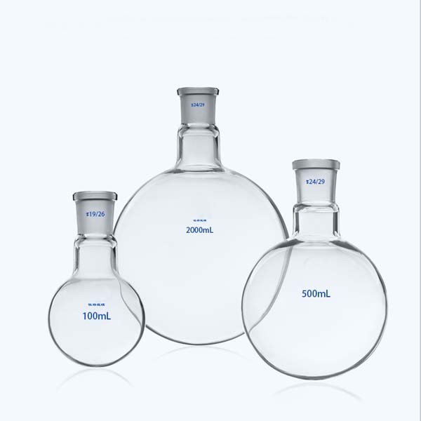 5ml – 1000ml Round Bottom Boiling Flask with 1-4 Standard Necks Lab Supplies