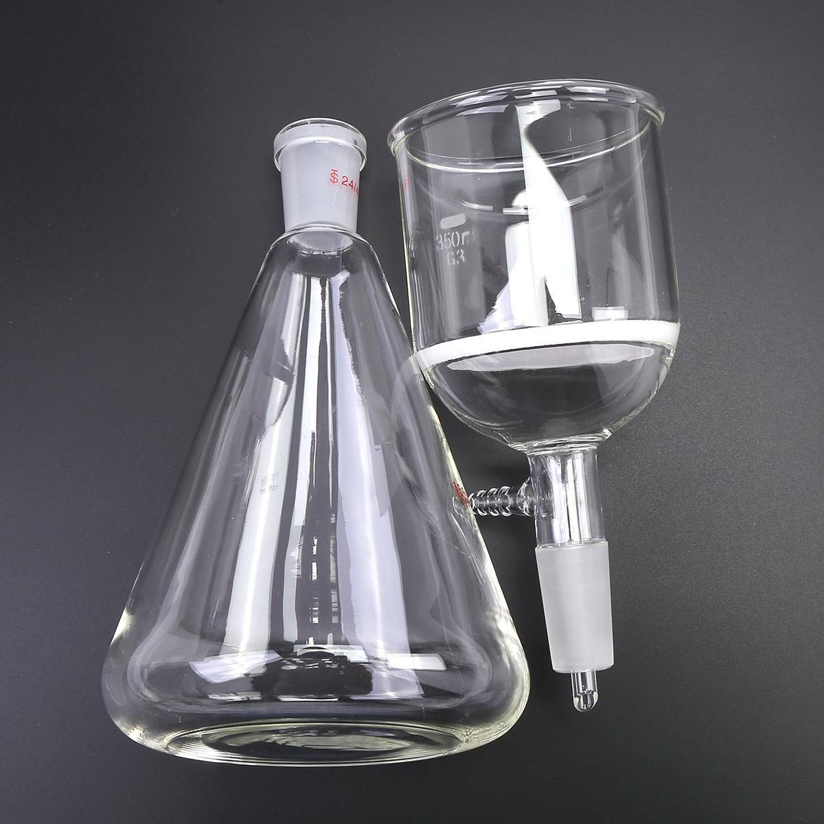 Glass Vacuum Filter Filtration Kits 1000ml Flask Funnel Laboratory Devices Set