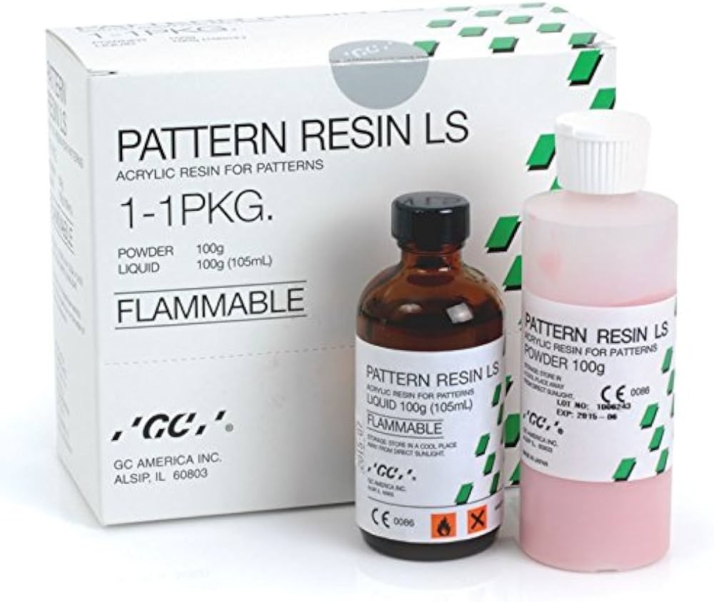 NEW DENTAL GC PATTERN RESIN LS SELF-CURING, ACRYLIC RESIN MATERIAL – Free Ship