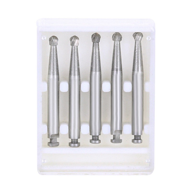 Dental Tungsten Steel Carbide Burs RA 1-8 For Low Speed Contra Angle Handpiece
