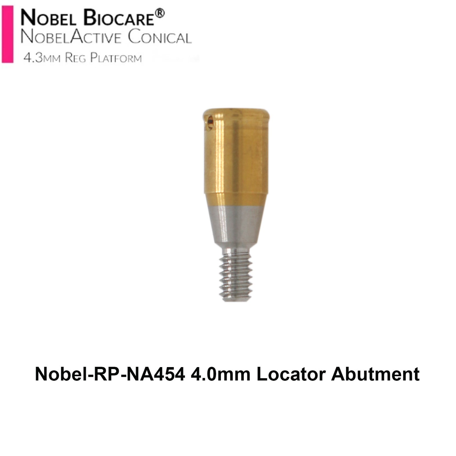 US Locator Abutment NP 3.5mm RP 4.3mm for Nobel Active Conical & Cap Inserts Kit