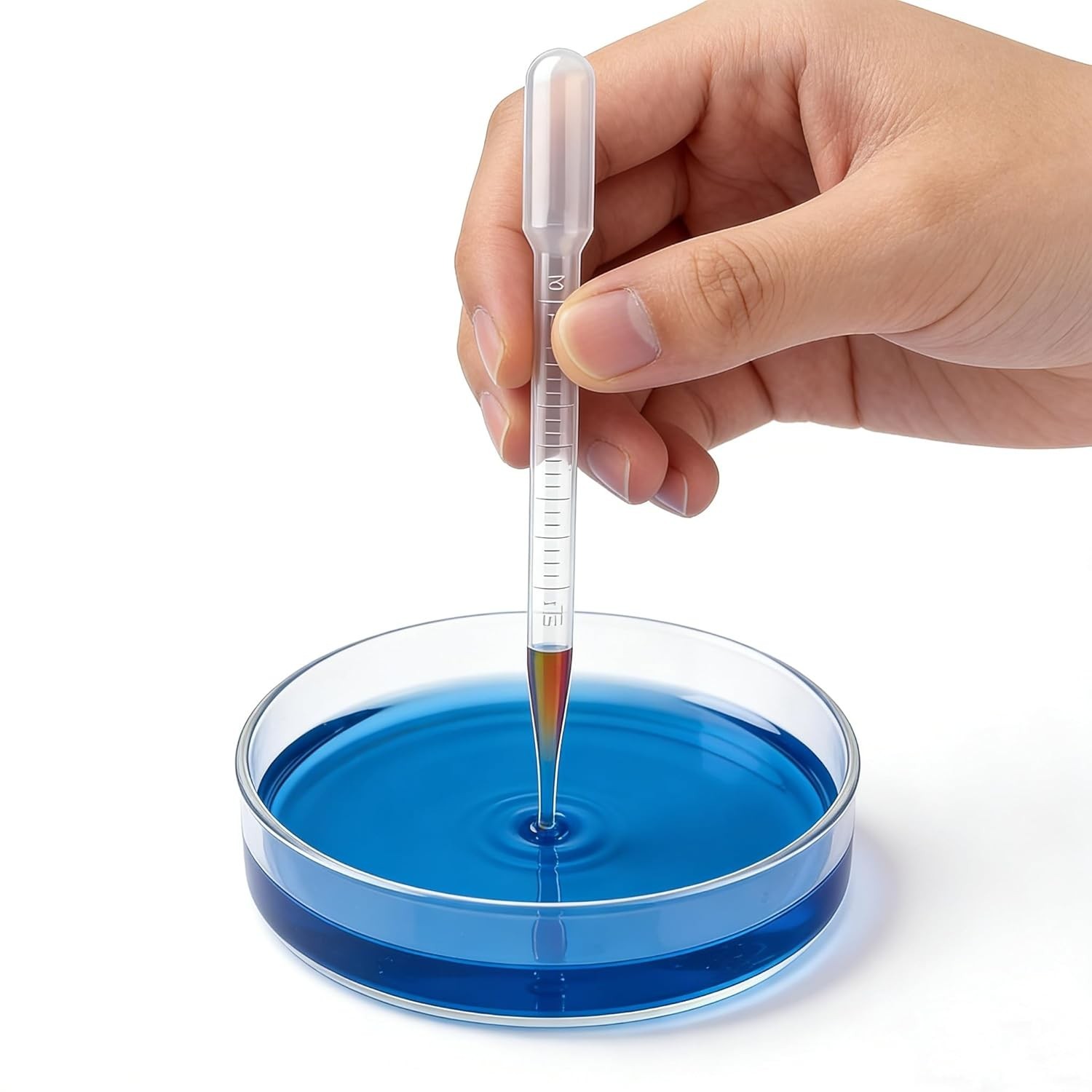 50-Pack 3ml Disposable Plastic Pipettes — Graduated Transfer Droppers for Ess…