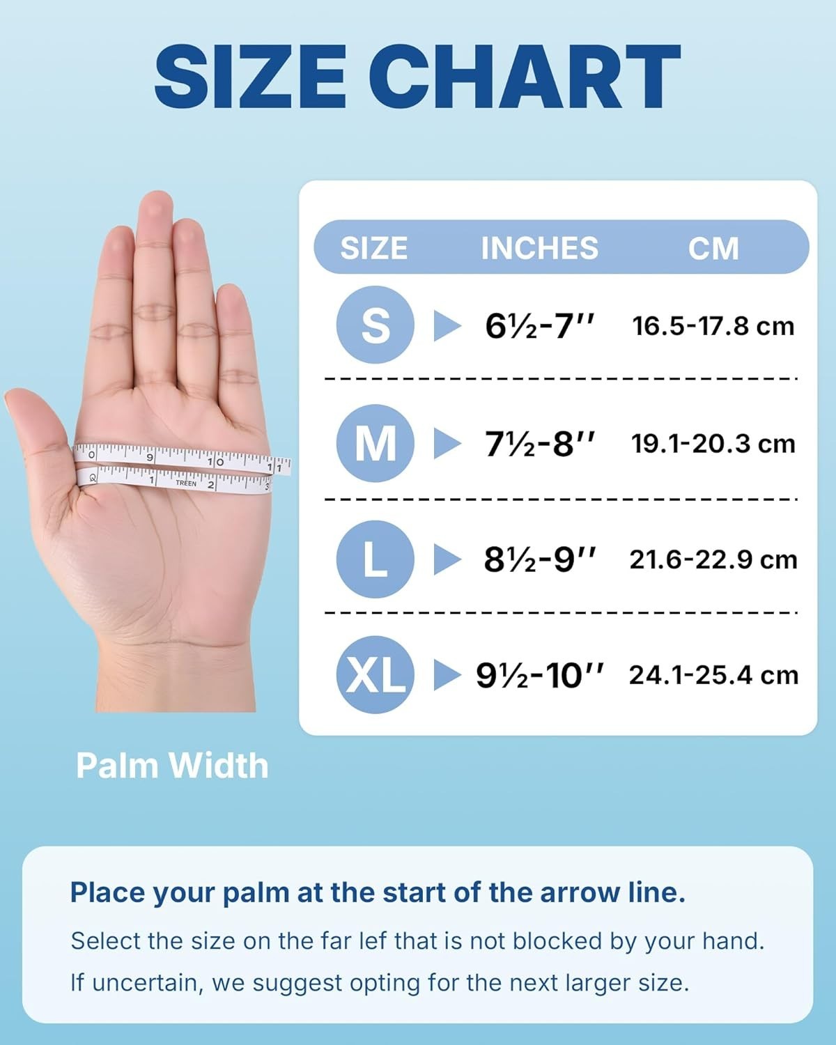 Disposable Vinyl Synthetic Exam Gloves – 4 Mil, Latex Free, 50 Pack – Blue