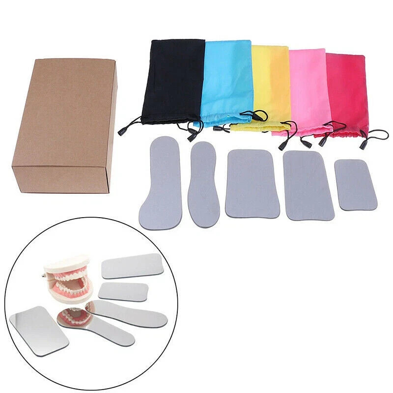 Dental Intraoral Double-Sided Photo Mirror Reflector Glass Photography Mirrors