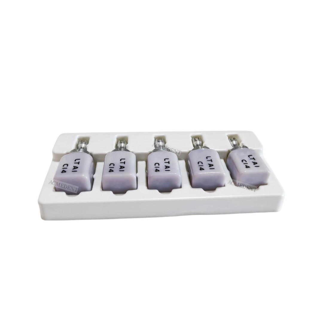 25Pcs Dental CAD CAM C14 Block HT LT Blocks Glass Ceramic Lithium Disilicate