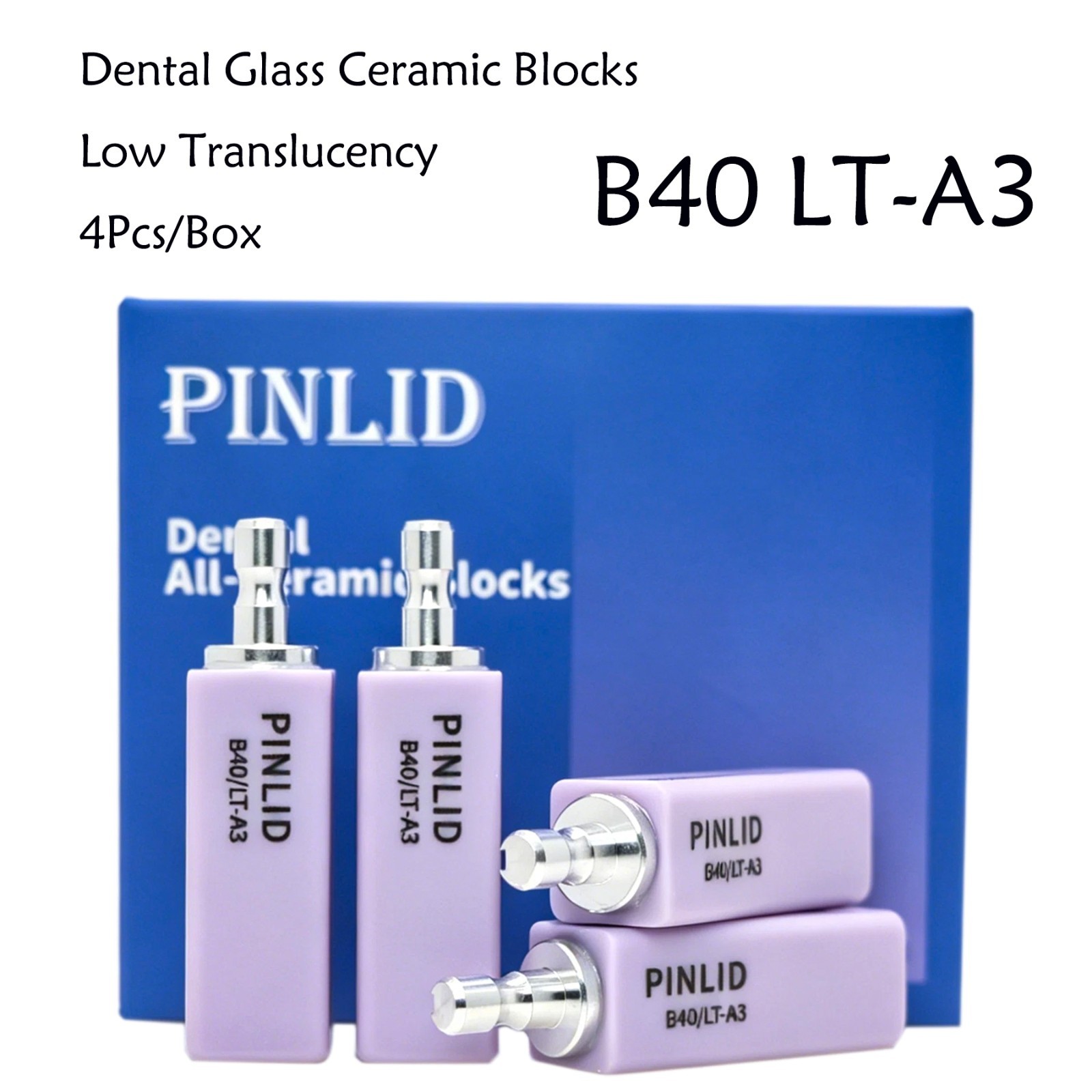 Dental B40 LT Glass Ceramic Block Lithium Disilicate for CEREC CAD/CAM Bridge