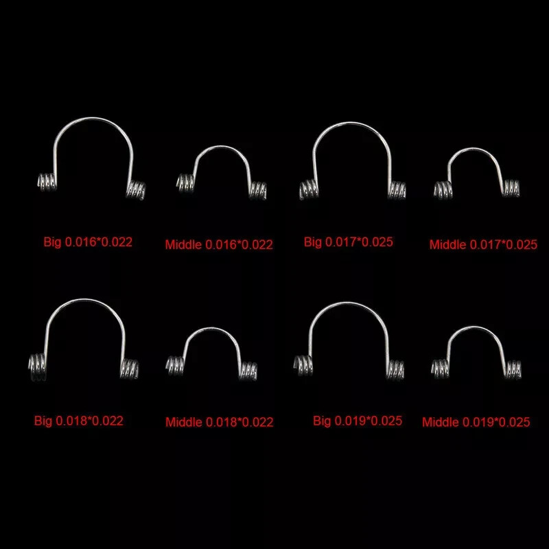 10Pcs/Bag Dental Orthodontic Anterior Univerisal Tooth Torque Rectangular Spring