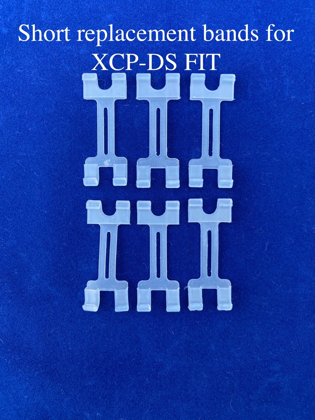 XCP-DS Fit Band Sensor Holder Silicone Replacement Band Short or Long 6/pk