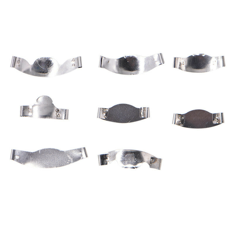 1Box/36PCS Dental Saddle Contoured Metal Matrices Matrix With Springclip New