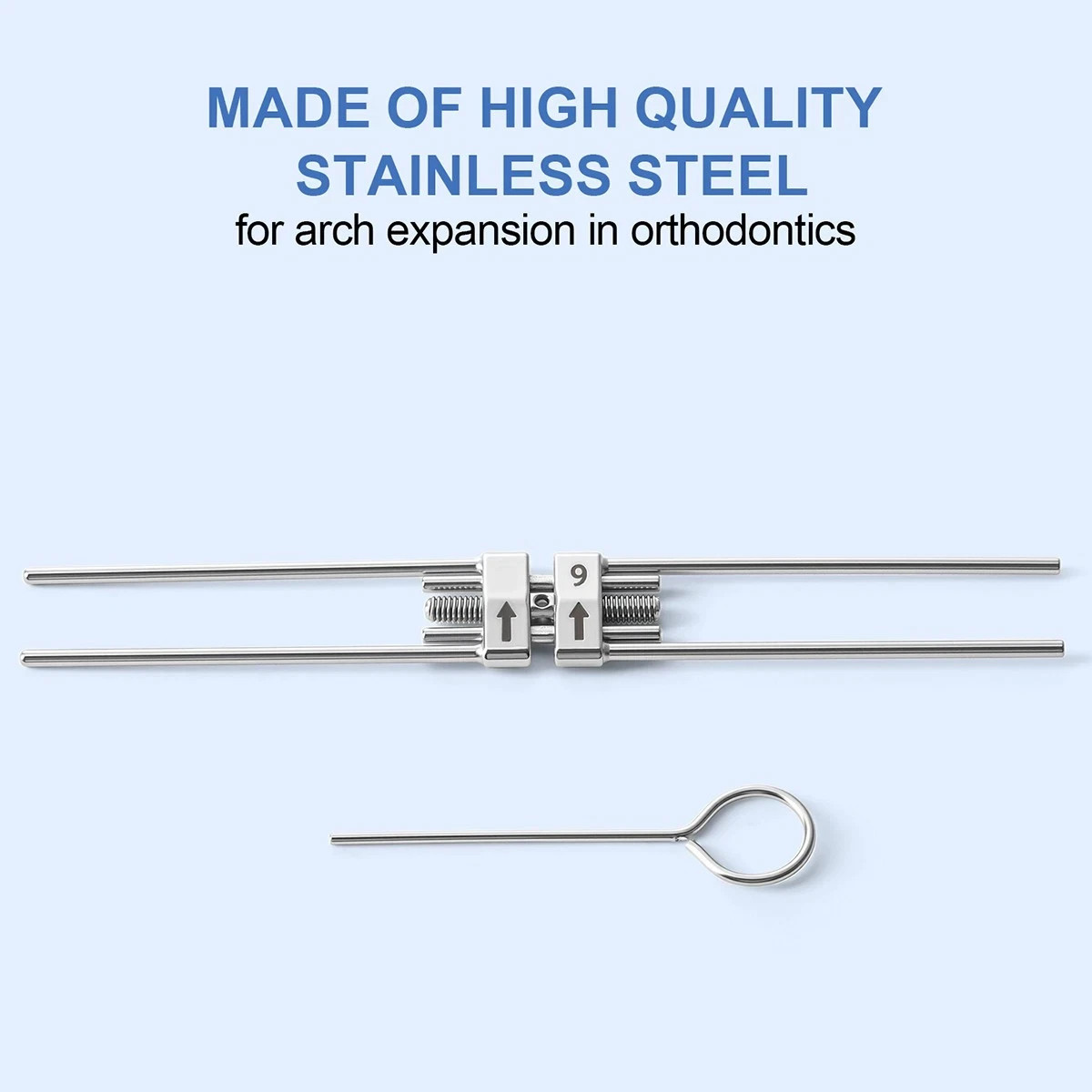 Dental Orthodontic Rapid Maxillary Expansion Screw Palatal Split Hyrax Expander