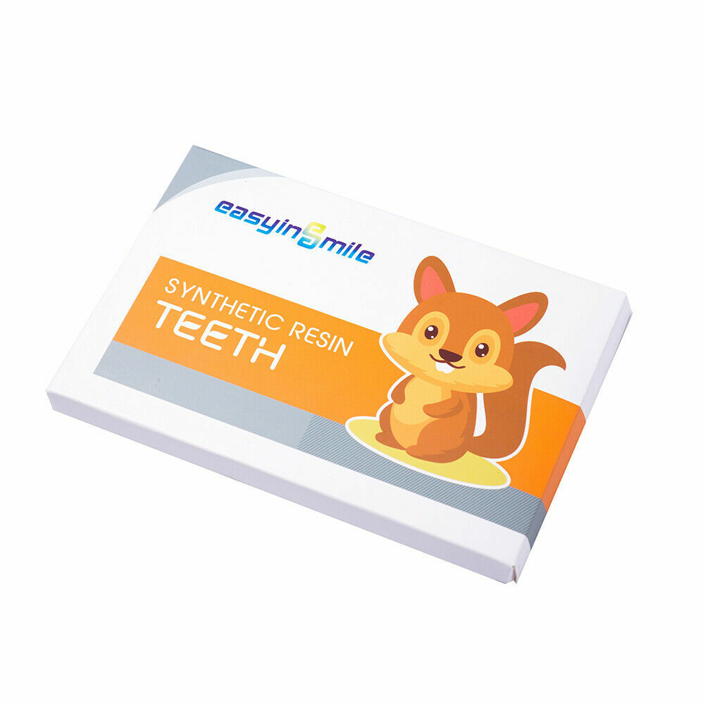 Dental Teeth Set Dental Acrylic Resin Denture A1/2/3 Tooth Posterior Upper/Lower