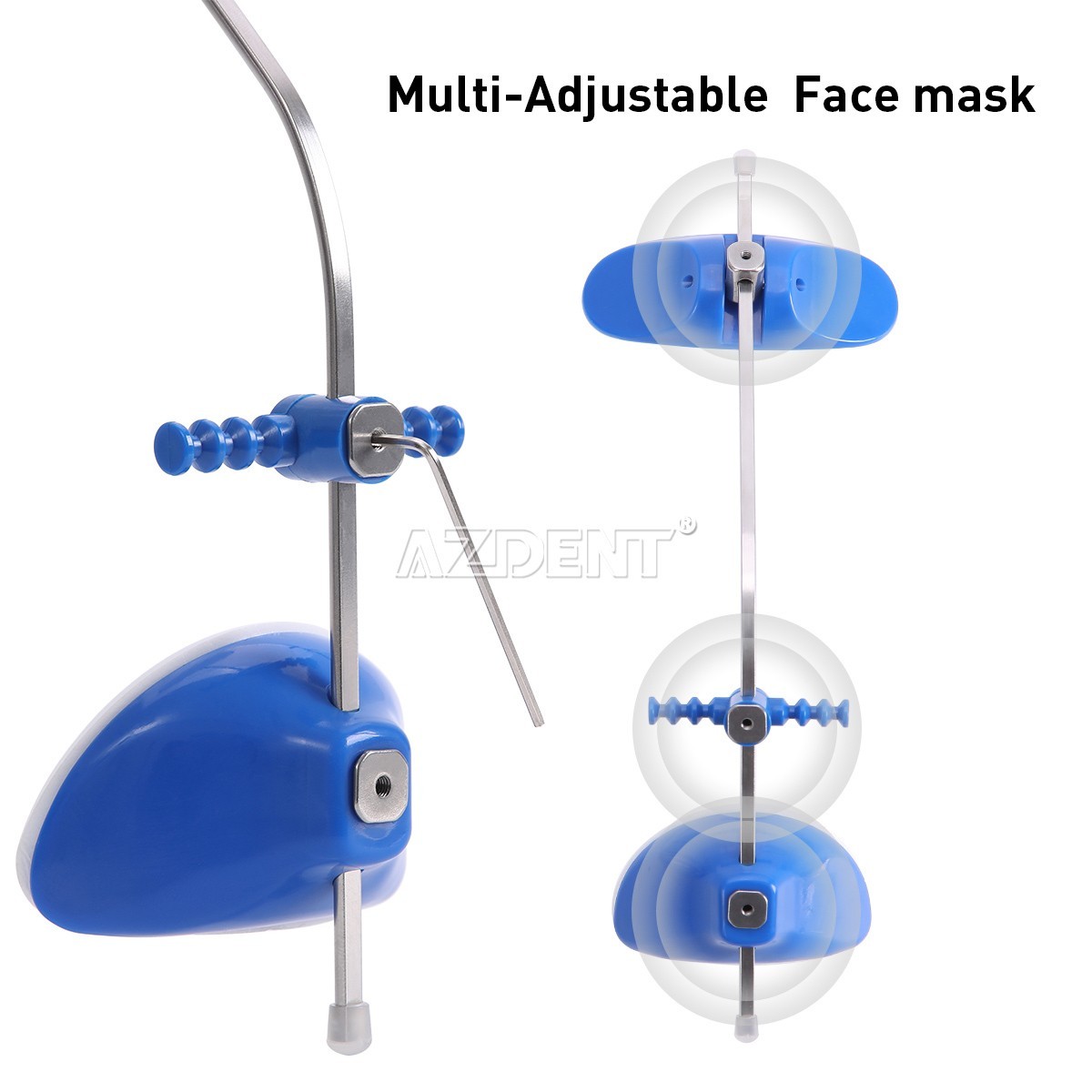 AZDENT Dental Ortho Reverse Pull Headgear Facemask /Brackets Brace Roth.022 /Wax