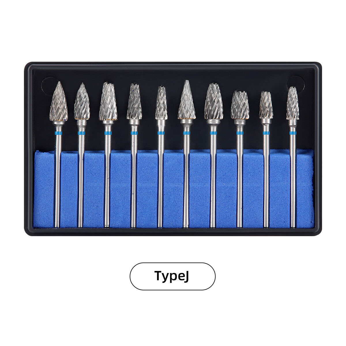 Dental Lab Polishing Bur Drills Tungsten Steel Carbide Burs Burrs 2.35MM