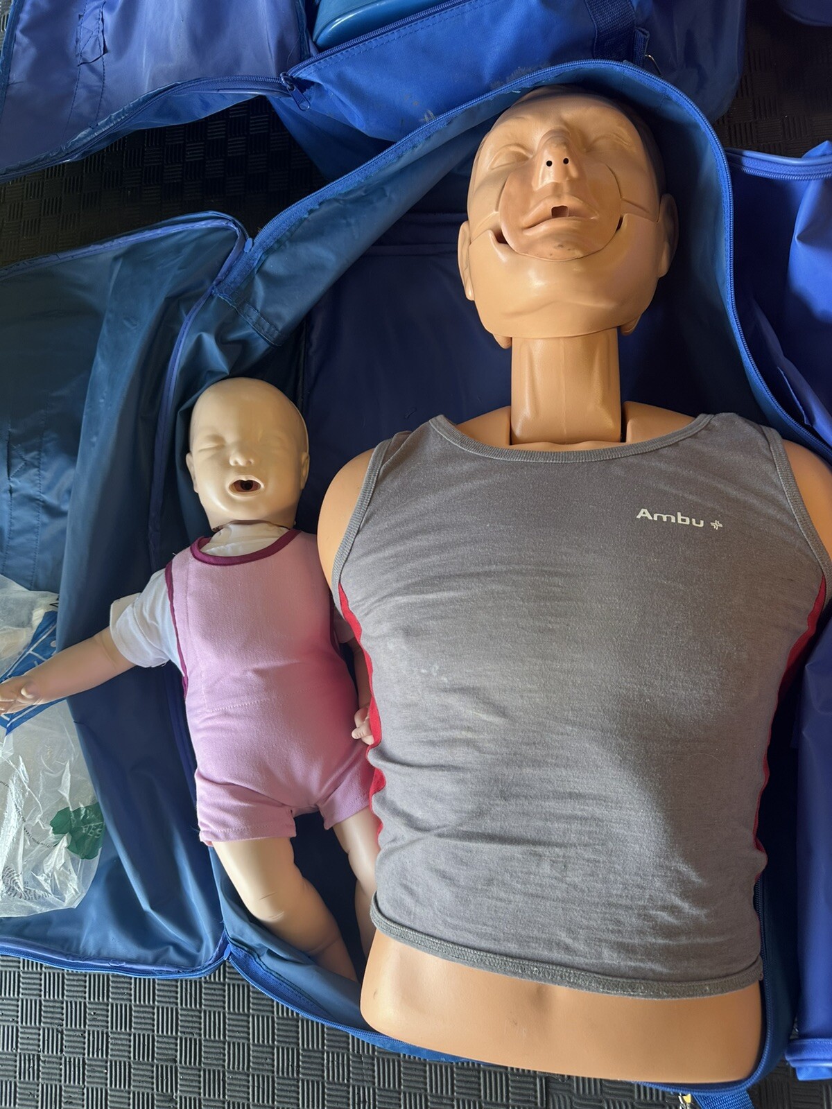Ambu CPR Dummy Trainer Training Adult Baby