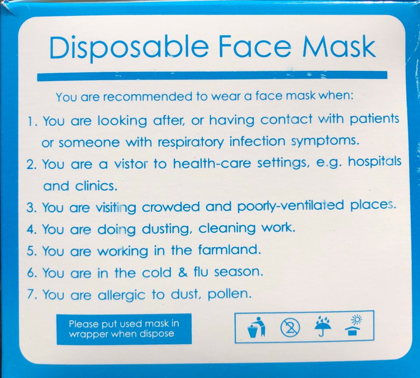 Disposable Face Masks 50 Pieces 3 Layer High Quality US Seller by Medicos Club