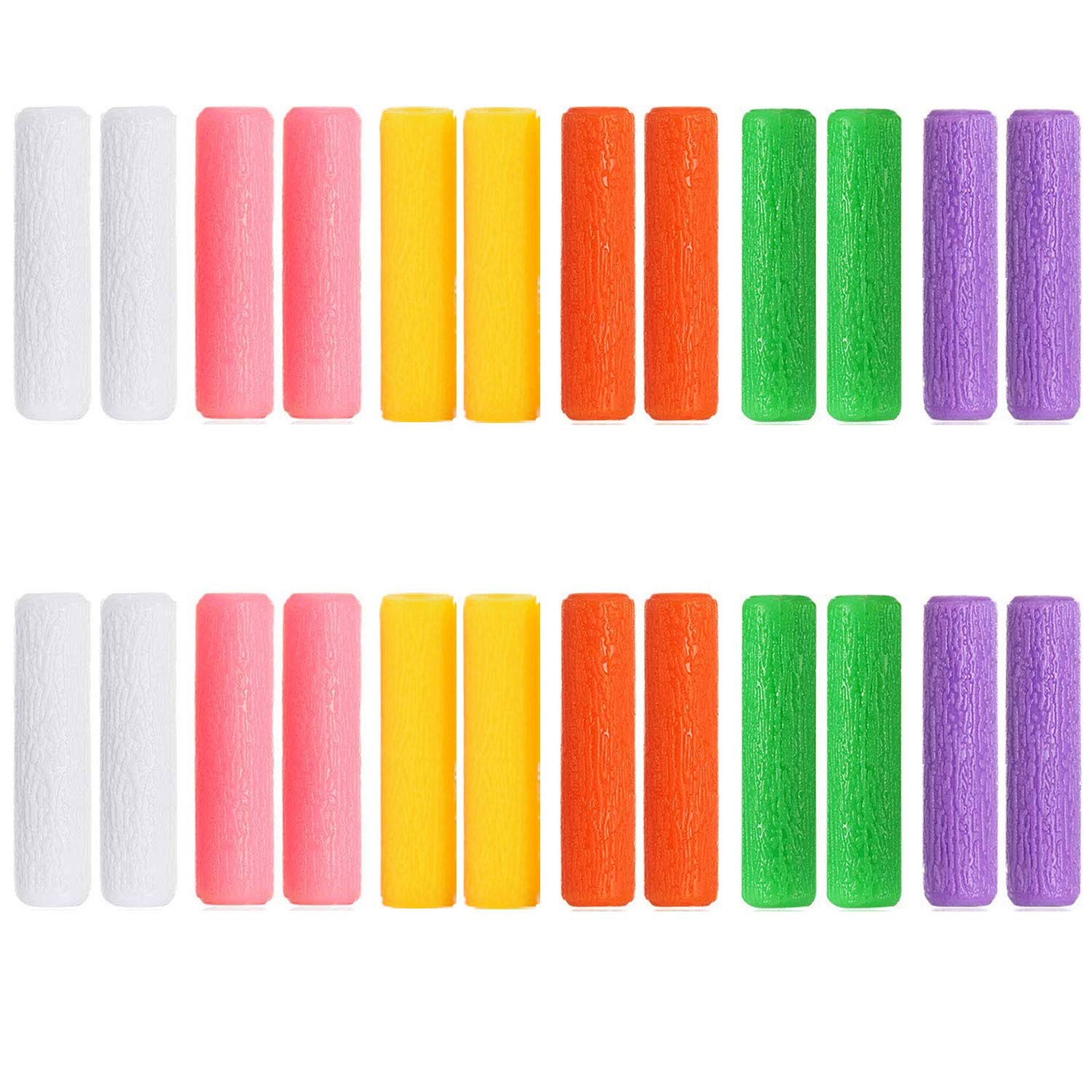 24 Pcs Colorful Orthodontic Aligner Chewies for Aligner Chompers Aligner Tray…