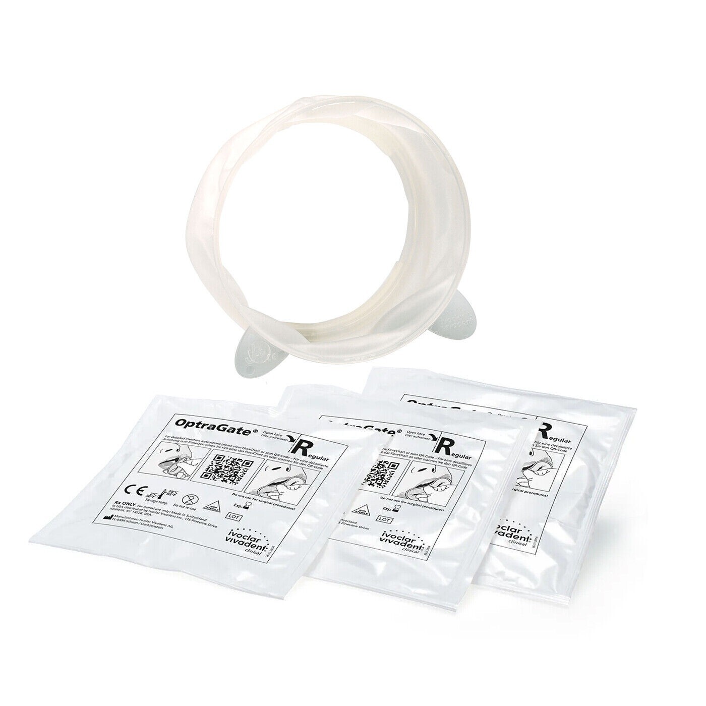 Ivoclar OptraGate Assortment Non Latex Optragate Lip & Cheek Retractor 40pc/pk