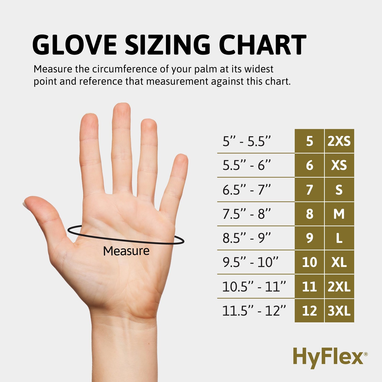 Ansell Hyflex 11-571 Ultra-Light Industrial Safety Gloves For Automotive