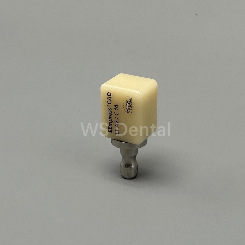 C14 Empress Dental LT A2/C14 Glass Ceramic Lithium Dislicate CAD Cerec Blocks *5