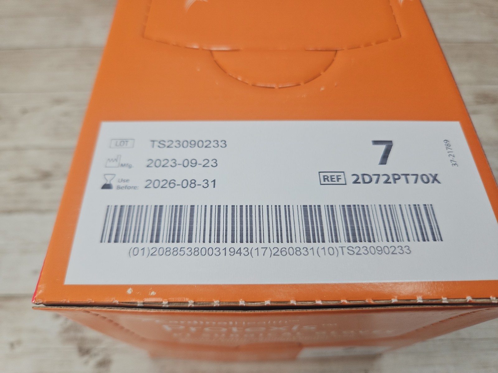 Protexis PI Surgical Gloves Cardinal Health *1 Box 50 Pair* Size: 7 *Exp: 8-26*
