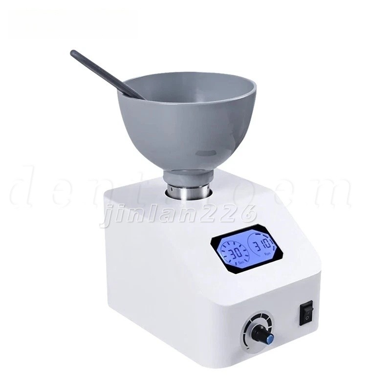 Dental Impression Alginate Mixer 300rpm Printing Material Gypsum Blender US/EU