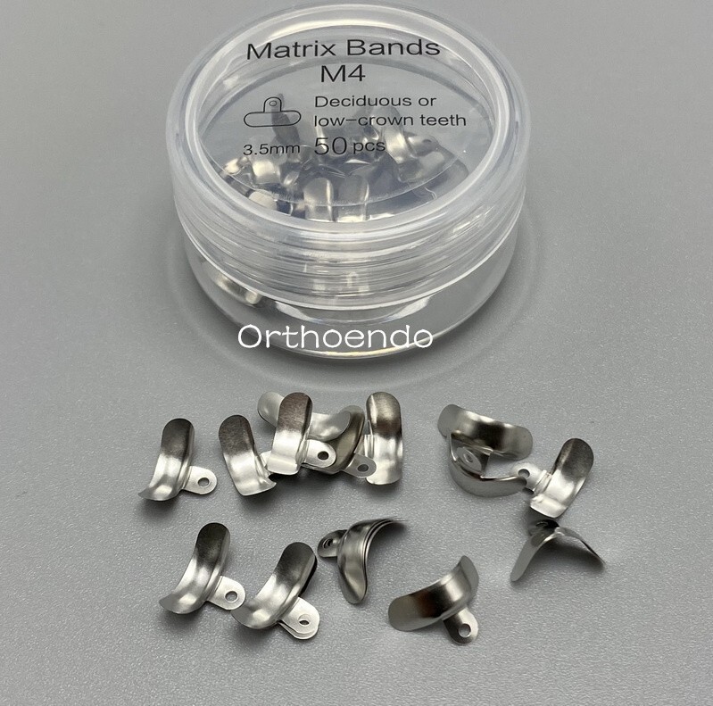 Dental Sectional Matrix Bands Metal Sectional Contoured Matrice for Tooth Repair