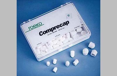 Coltene Roeko Comprecap Set: 150 assorted #1 – 7 mm, #3 – 10 mm and #5 – 12.5 mm