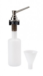Delta Soap Dispenser, Brushed Stainless, DCI 9301