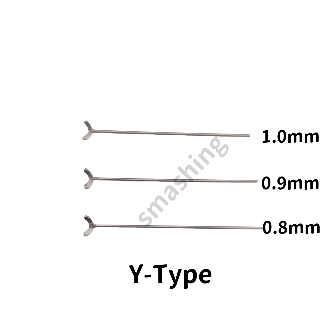 Dental Ortho Y-Type Retainer Clasp Wire Oblique Bar Teeth Position Hold