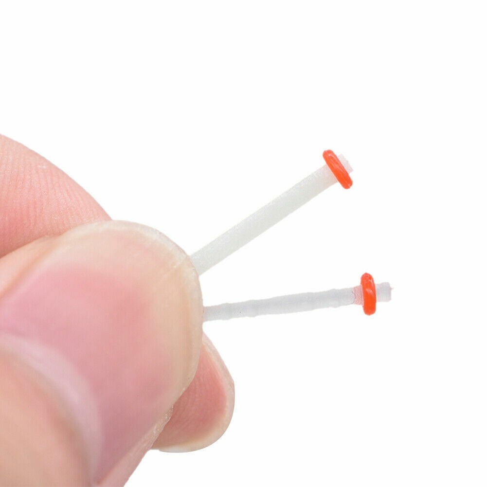 200 Pcs Dental Fiber Post Glass Quartz Teeth Restorative 1.2 1.4 1.6 1.8mm Posts