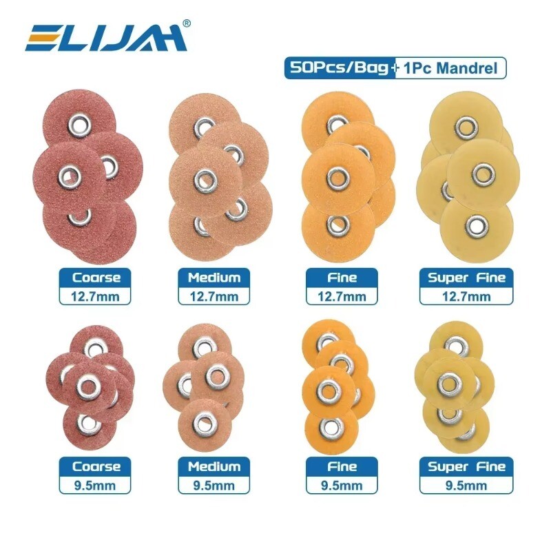 Dental Soflex Coarse Medium Superfine Fine Composite Finishing Polishing Discs