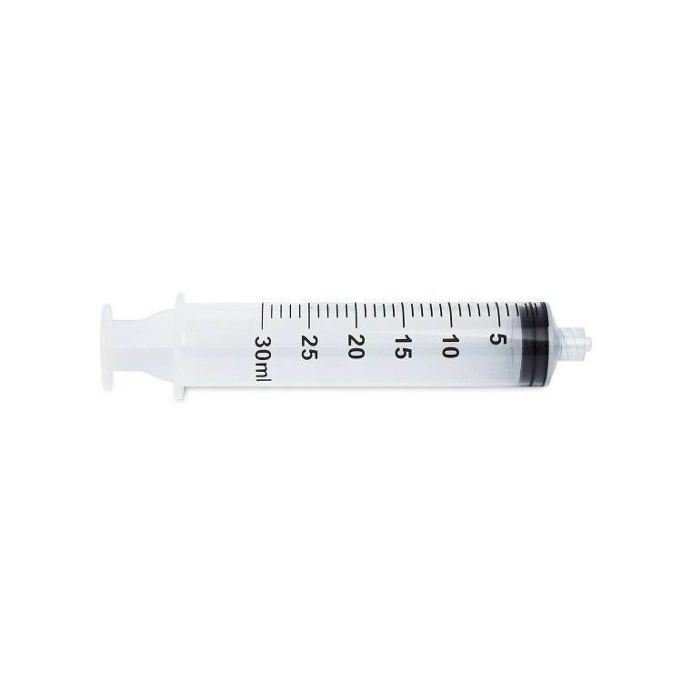 AHS 30mL (30cc) Luer Lock Syringe, 10/Pack